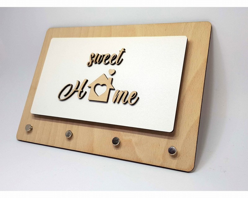 Věšák na klíče Sweet Home